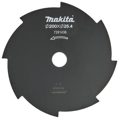 Disco Sierra Desbrozadora 200 x 25,4 x 1,6mm 8D Makita - Herram.cl