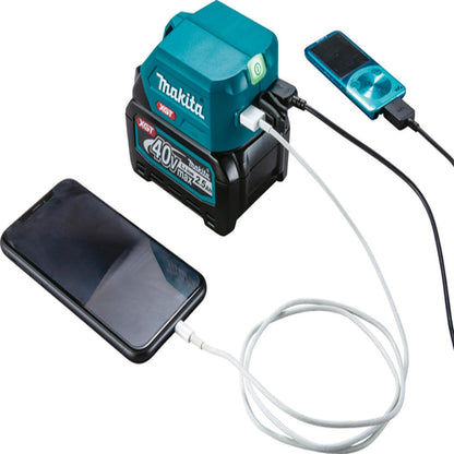 Adaptador USB Tipo A DC5 V 2 X 2.4 Ah Para Baterías XGT - Makita - Herram.cl