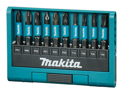 Set Puntas de Torsión Impact Black 50mm 10 Pzas - Makita - Herram.cl