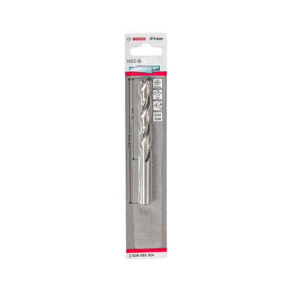 Broca Metal HSS - G 9.0mm - Blister - Bosch - Herram.cl