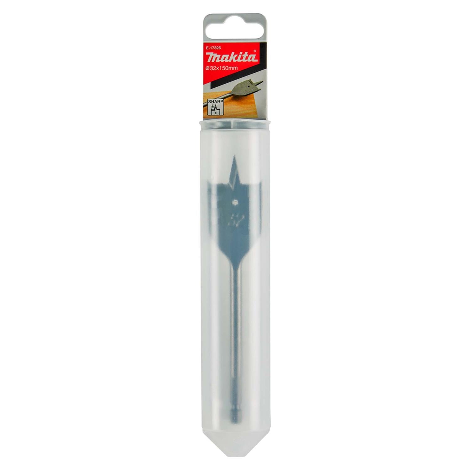 Broca Paleta Sharp 32x150mm Toma Hex. 1/4'' - Makita - Herram.cl