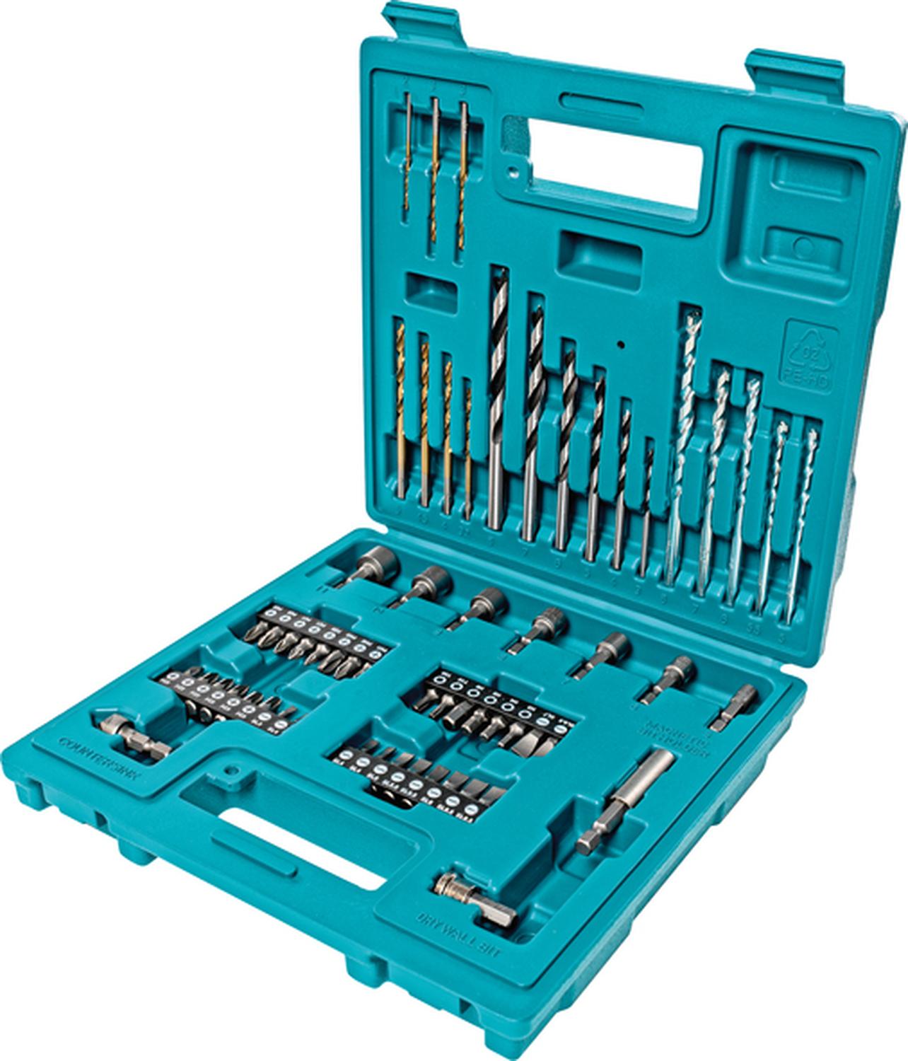 Set Puntas y Brocas 60 Pzas. - Makita - Herram.cl
