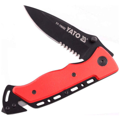 Navaja plegable multifuncional Inox 200mm - Yato - Herram.cl