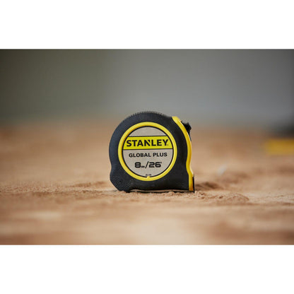 Huincha De medir Global Plus - 8m/26' - Stanley - Herram.cl
