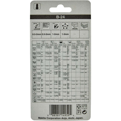 Hoja De Calar HSS Aluminio, Acero, Inox 76mm 5 Pzas - Makita - Herram.cl