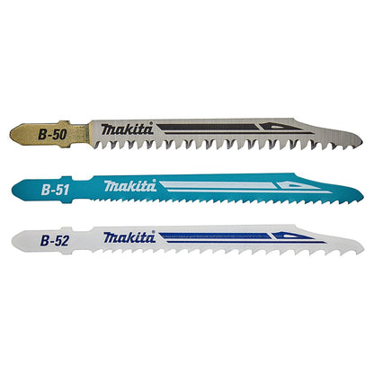 Set 3 Hojas Caladora Makita Super Express Madera Metal - Herram.cl