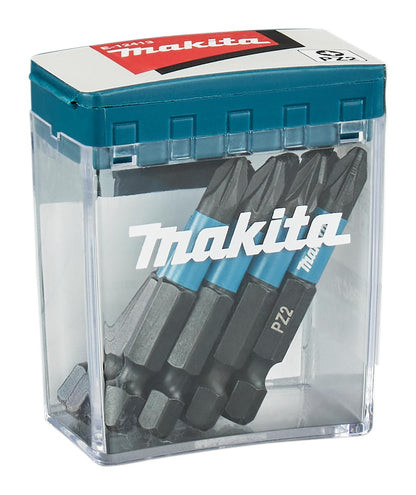 Pack Puntas Impact Black PZ2x50mm 10 Pzas. - Makita - Herram.cl