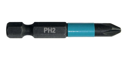 Punta Impact Black PH2 - 50mm 2 Pzas - Makita - Herram.cl