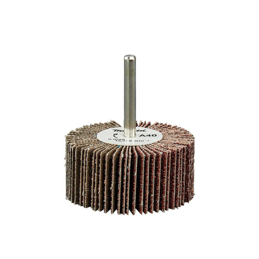 Rueda Traslapada 60x30mm Vástago 1/4'' - Makita - Herram.cl