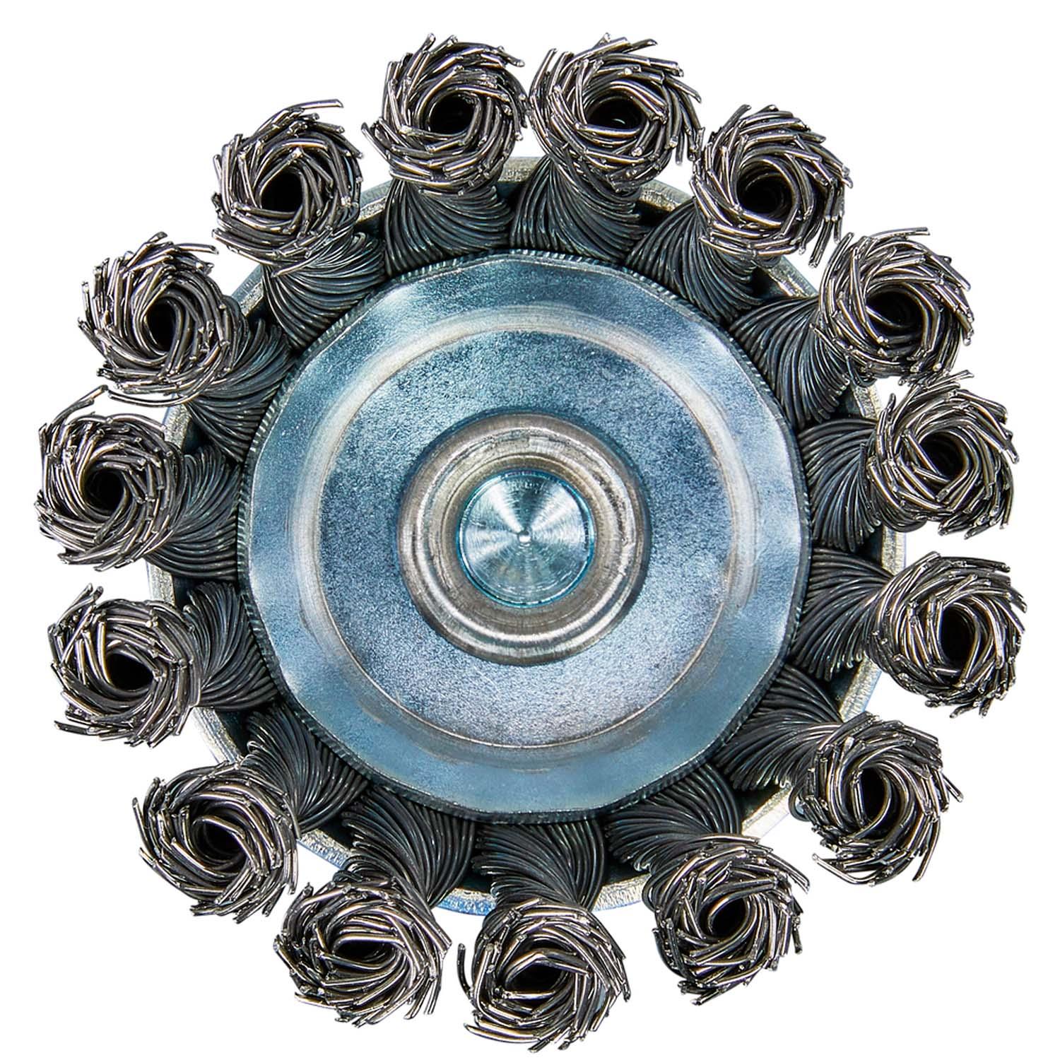 Grata Copa Acero Trenzado 63mm (2 - 1/2'') Toma 1/4'' - Makita - Herram.cl