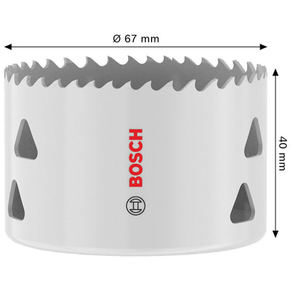 Sierra Copa BI-Metal Bosch Multi Material Ø 67mm (2-5/8'') - Herram.cl