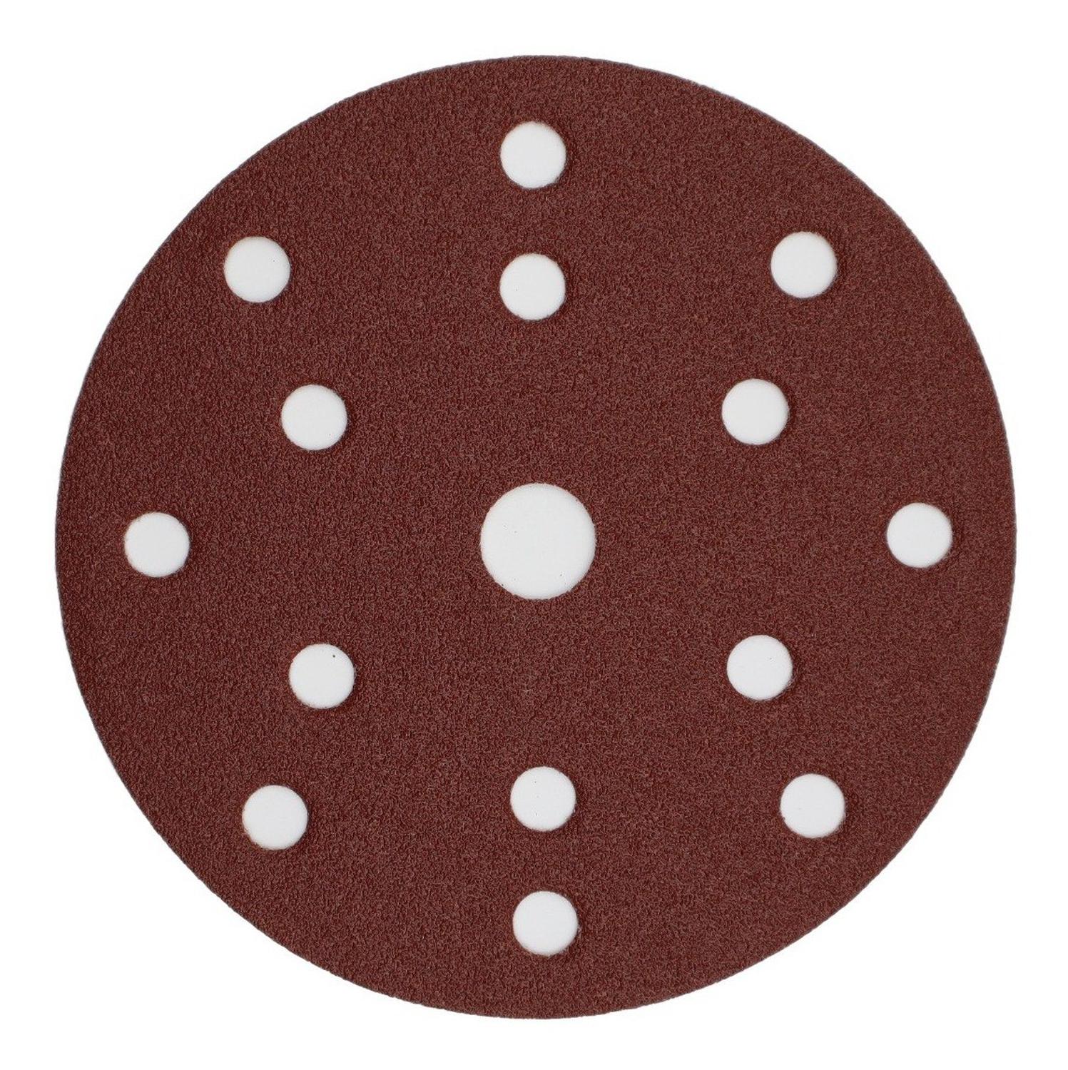 Pack 10 Discos Lija Con Velcro 150mm (6'') G80 - Makita - Herram.cl
