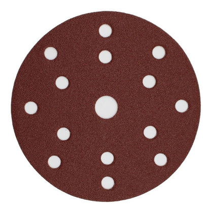 Pack 10 Discos Lija Con Velcro 150mm (6'') G80 - Makita - Herram.cl