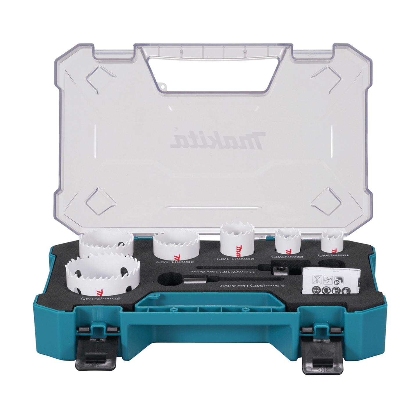 Set Sierras Copas BIM 19, 22, 29, 38, 44 y 57mm (Plomeria) 6 Pzas. - Makita - Herram.cl