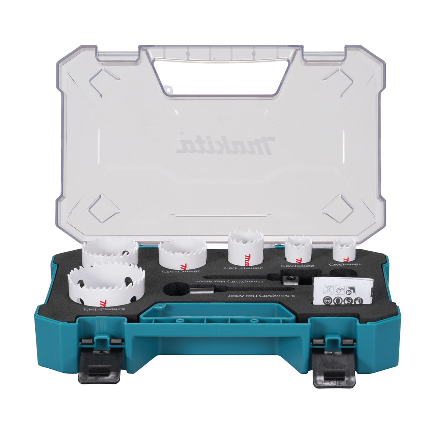 Set Sierras Copas BIM 19, 22, 29, 38, 44 y 57mm (Plomeria) 6 Pzas. - Makita - Herram.cl