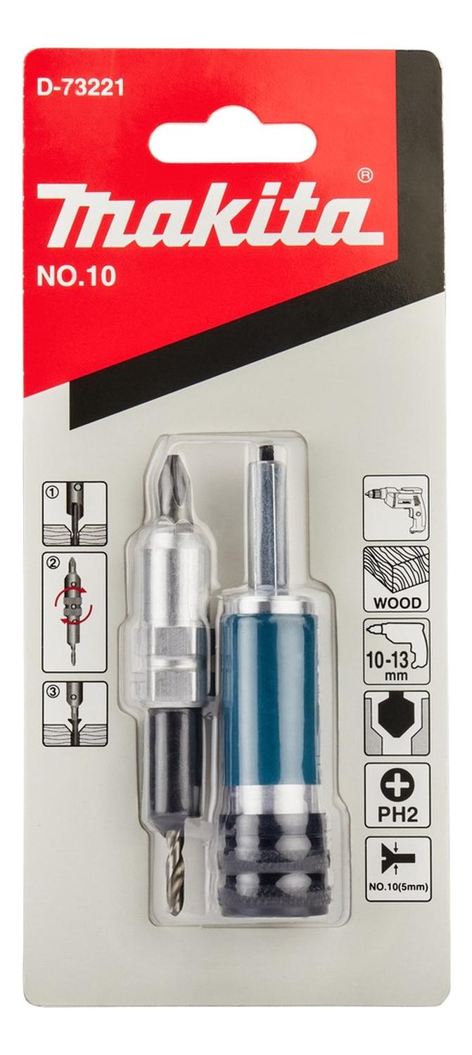 Avellanador Para Atornillar N10, Broca De 3,2mm Con Punta PH2 - Herram.cl