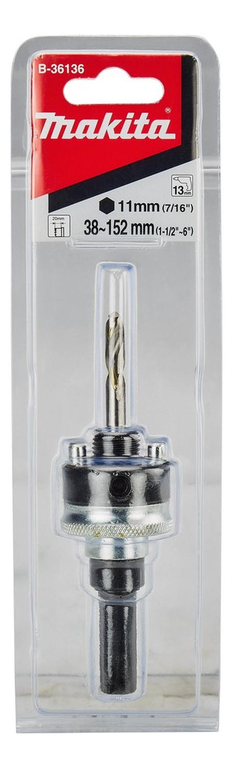 Adaptador Para Sierras Copa 38 - 152mm Hex. 11mm Makita - Herram.cl