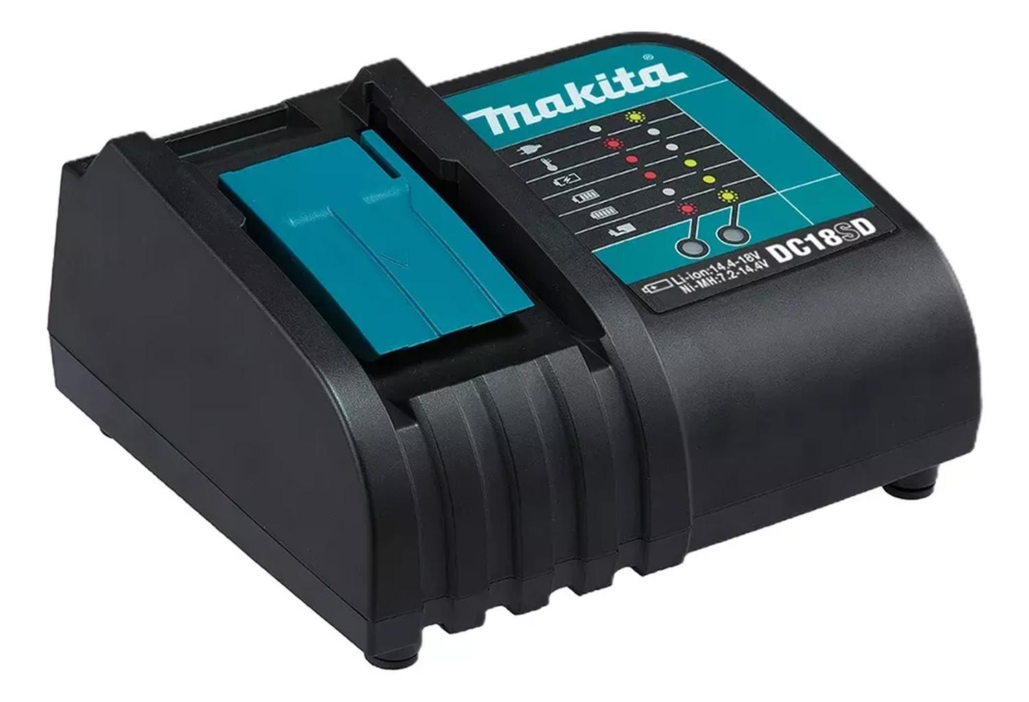 Kit Taladro Percutor DHP487 + Atornillador DTD157 - Makita - Herram.cl