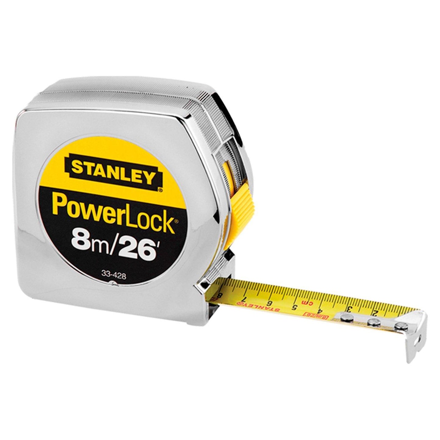 Huincha de Medir PowerLock 8m/26' - Stanley - Herram.cl