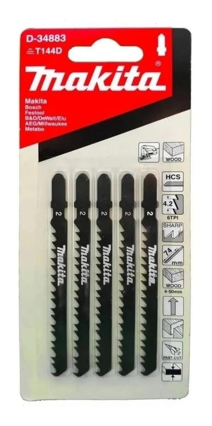 Hoja De Calar Makita Corte Rápido Tpi:6 Hcs 100mm Madera - Herram.cl