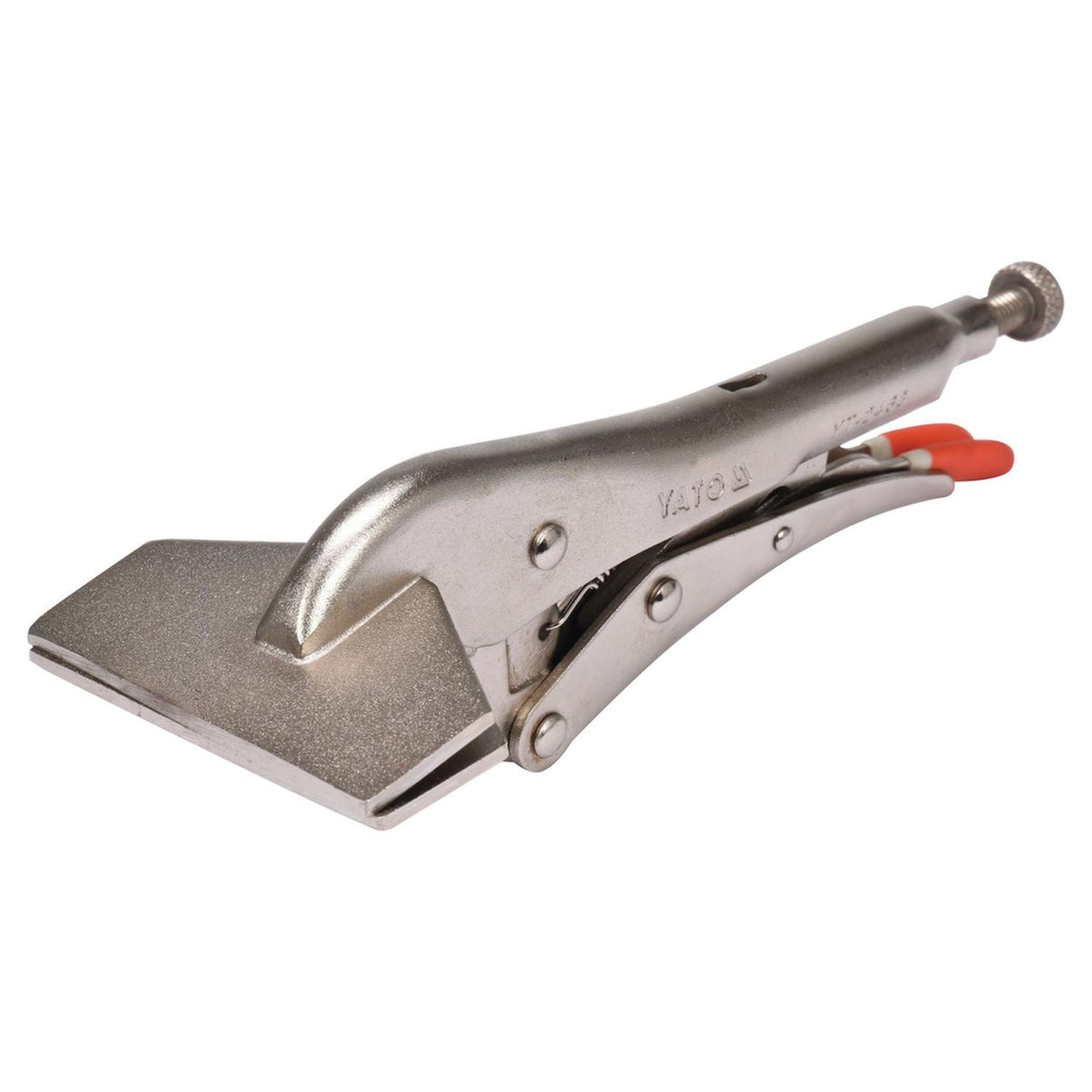 Caimán de Mordaza Plana Yato YT-2463 200mm 8'' para Soldar - Herram.cl