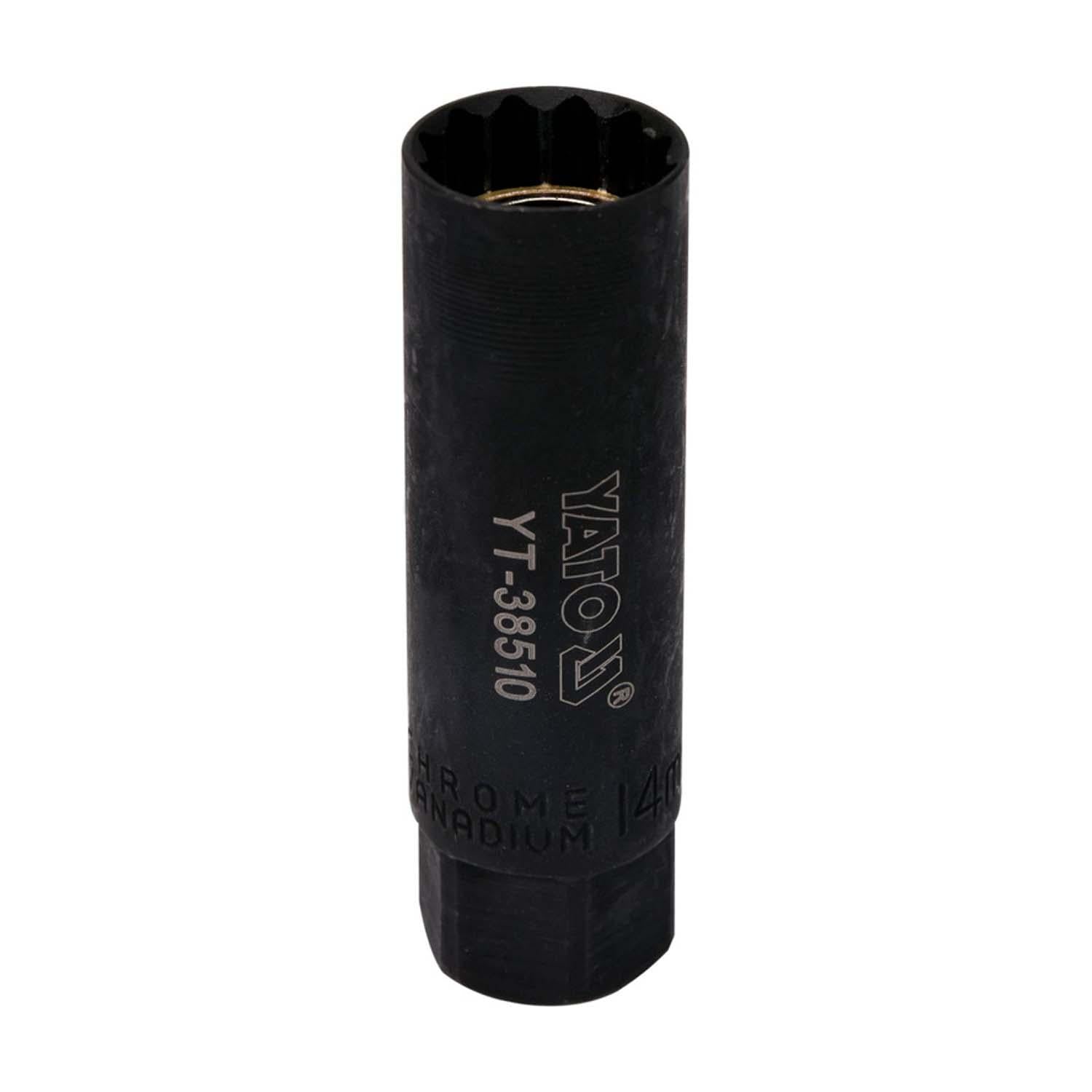 Dado para Bujías Cuadrante 3/8'', 14mm - Yato - Herram.cl