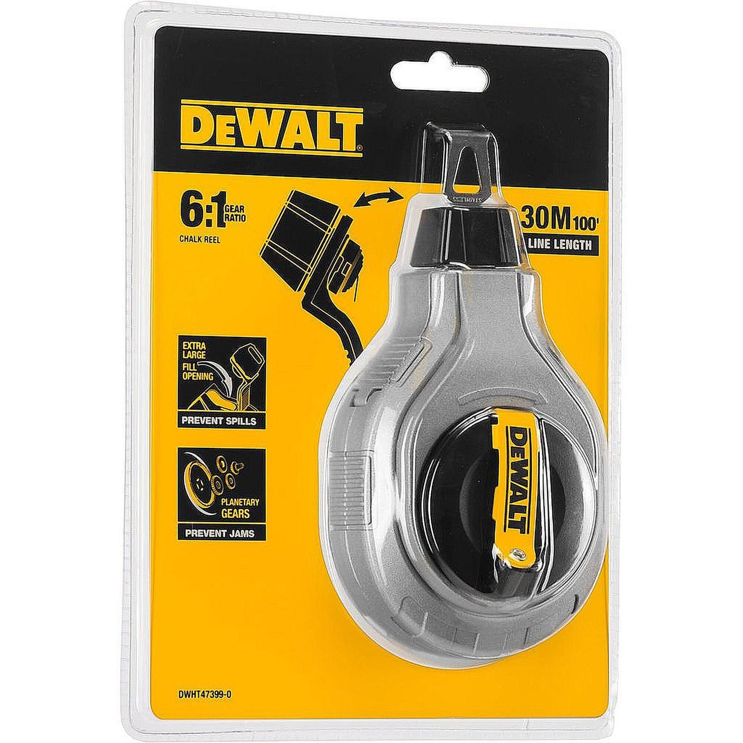 Tizador de 30m/100' relación 6:1 - DeWALT - Herram.cl