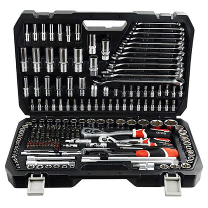 Juego De Dados 1/2'', 3/8'' y 1/4'' 216 Pzas - Yato - Herram.cl