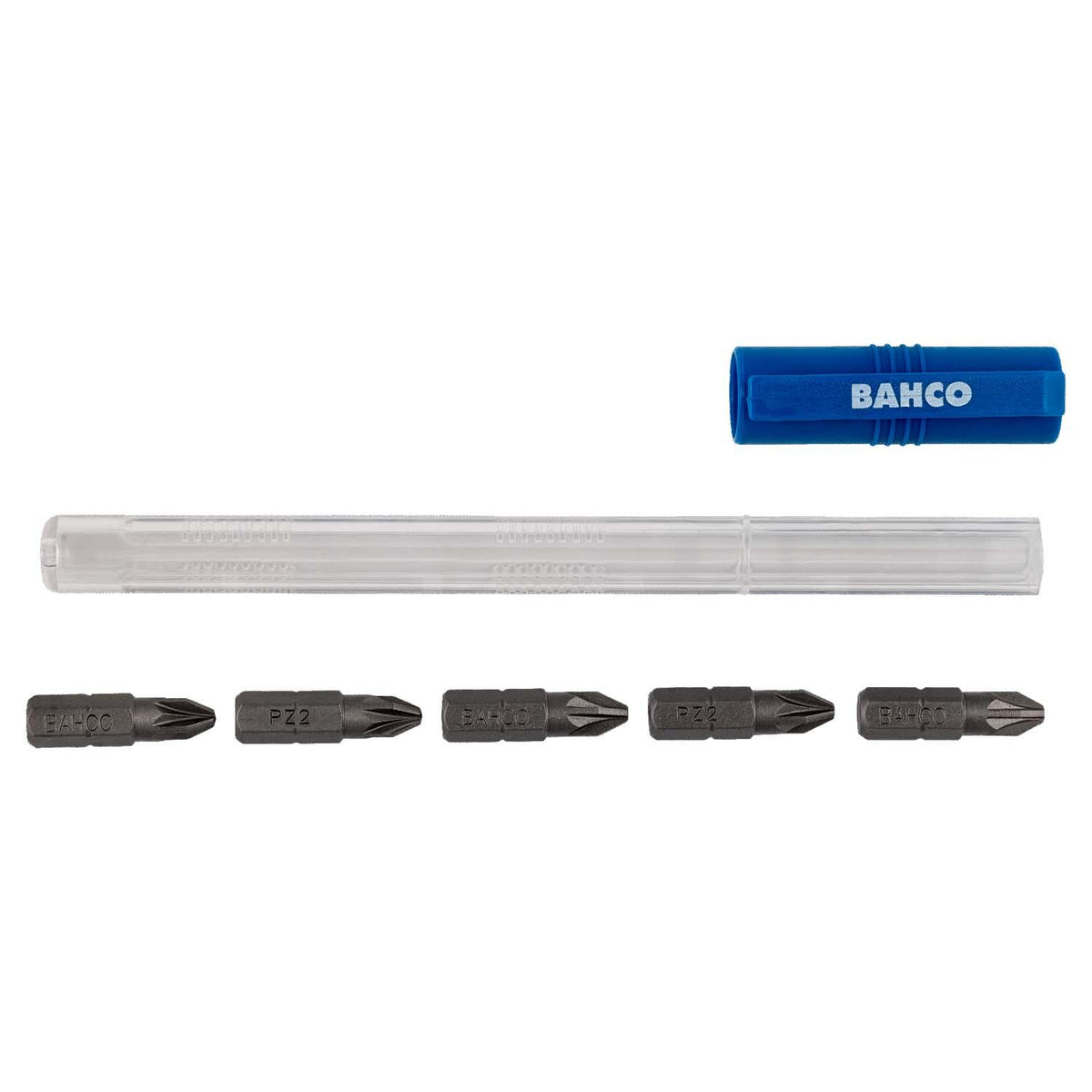 Puntas en depósito tipo bolígrafo PZ2x25mm, 5 Pzas - Bahco - Herram.cl