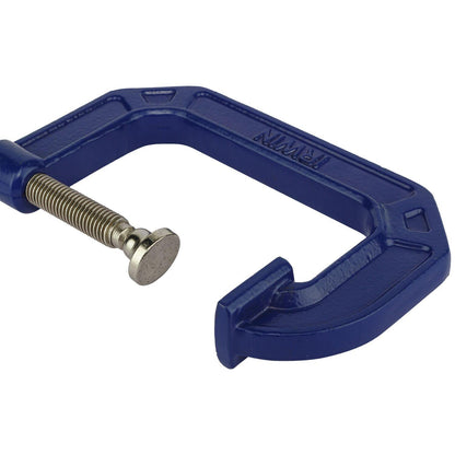 Irwin Quick-Grip Prensa C 4'' 100mm Acero Cuerpo Azul 225104 - Herram.cl