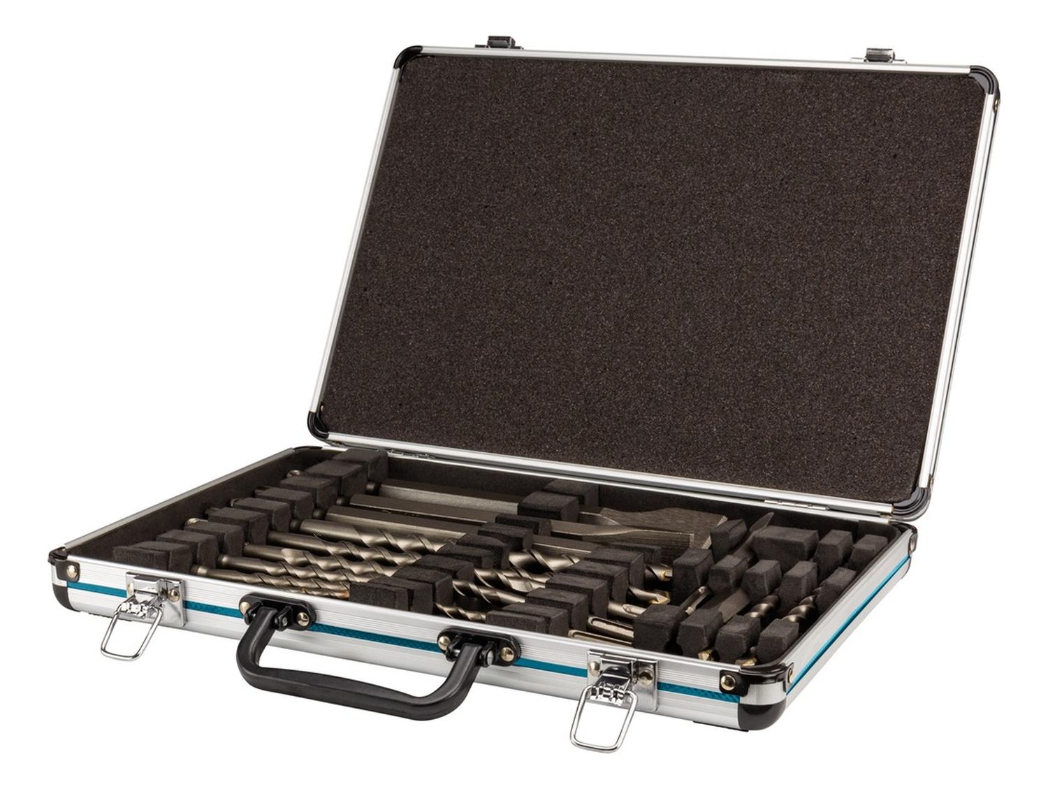 Set 17 Pzs Cinceles, Puntos y Brocas SDS - Plus - Makita - Herram.cl