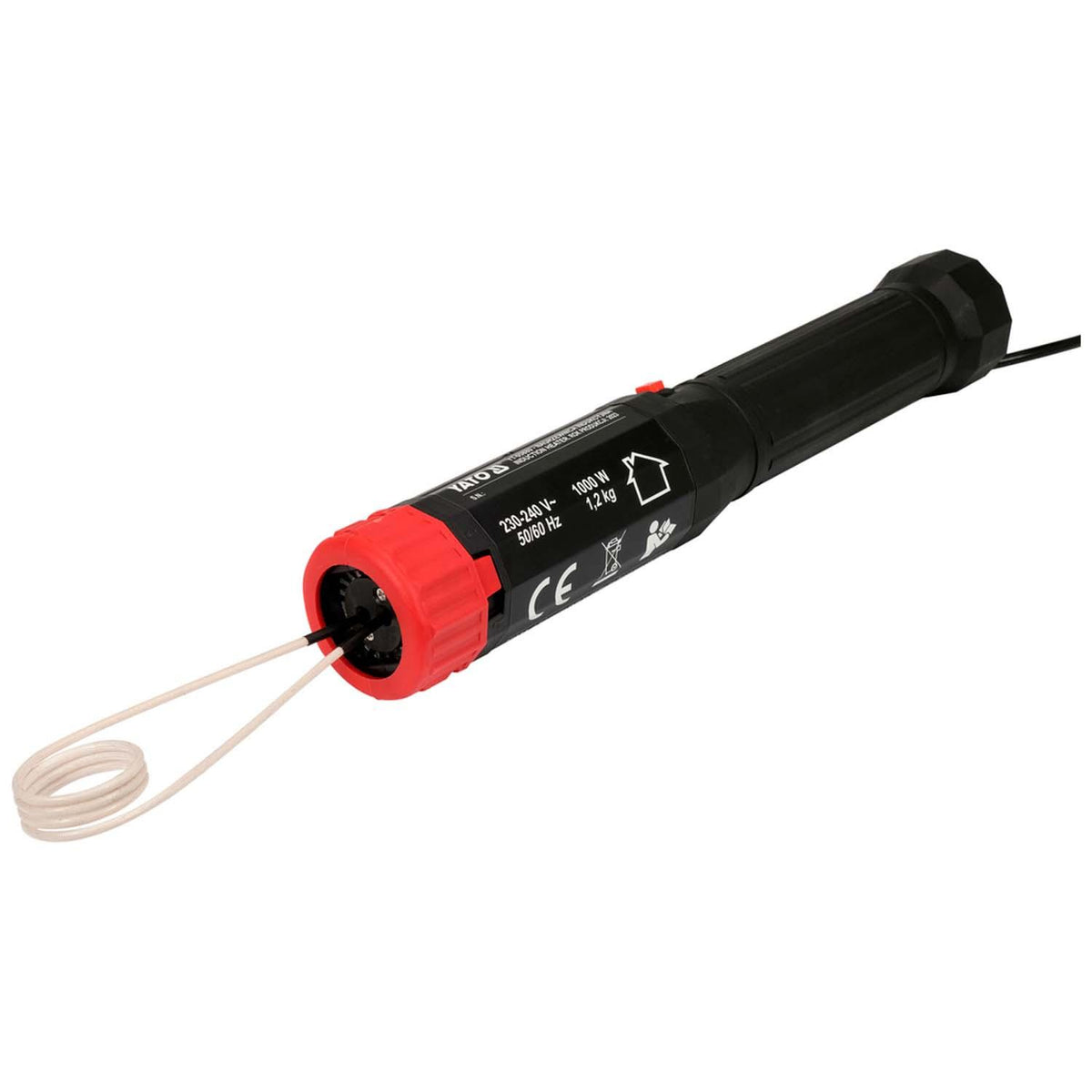 Kit Calentador por inducción portatil 1 Kw 9 Pzas - Yato - Herram.cl