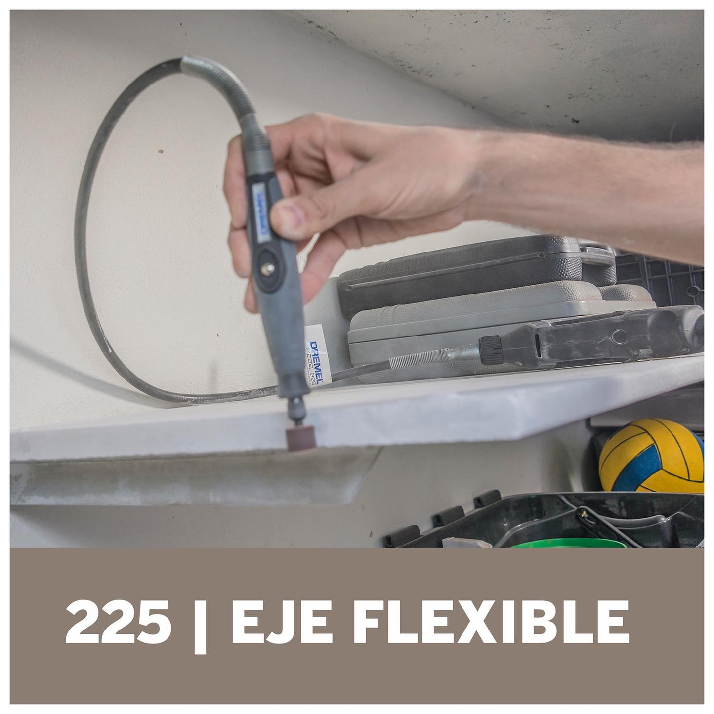 Eje Flexible para Detalles 36'' (225) - Dremel - Herram.cl