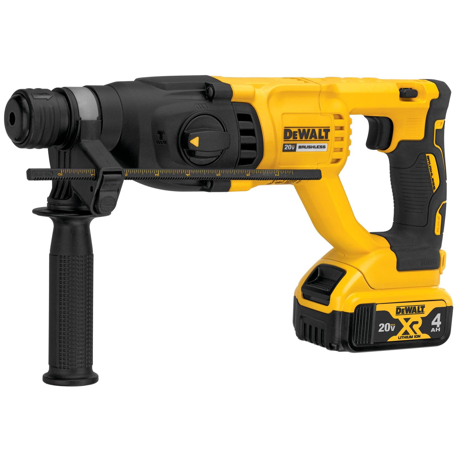 Kit Rotomartillo SDS - Plus 2.6J 20V Max. 2 Bat. 4Ah - DeWALT - Herram.cl