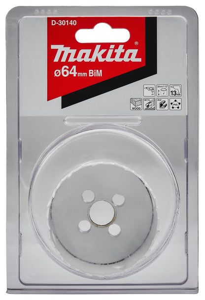 Sierra Copa Bim 64mm (2 - 1/2 PulgadaS ) - Makita - Herram.cl