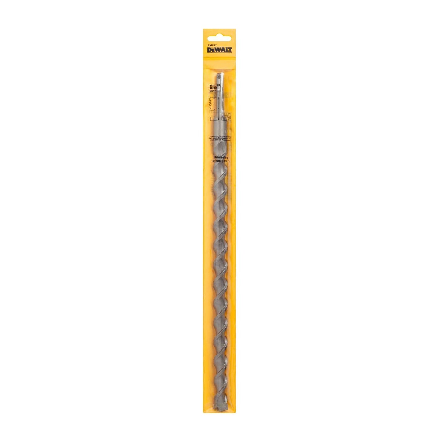 Broca SDS - Plus 20x410x460mm - DeWALT - Herram.cl
