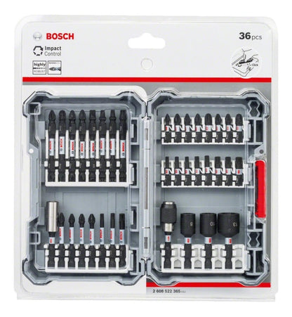 Set 36 Puntas Impact Control Bosch 2608.522.365 - 000 - Herram.cl