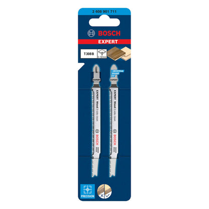 Hoja Caladora Expert T308B Madera Recta 2 Pzas - Bosch - Herram.cl