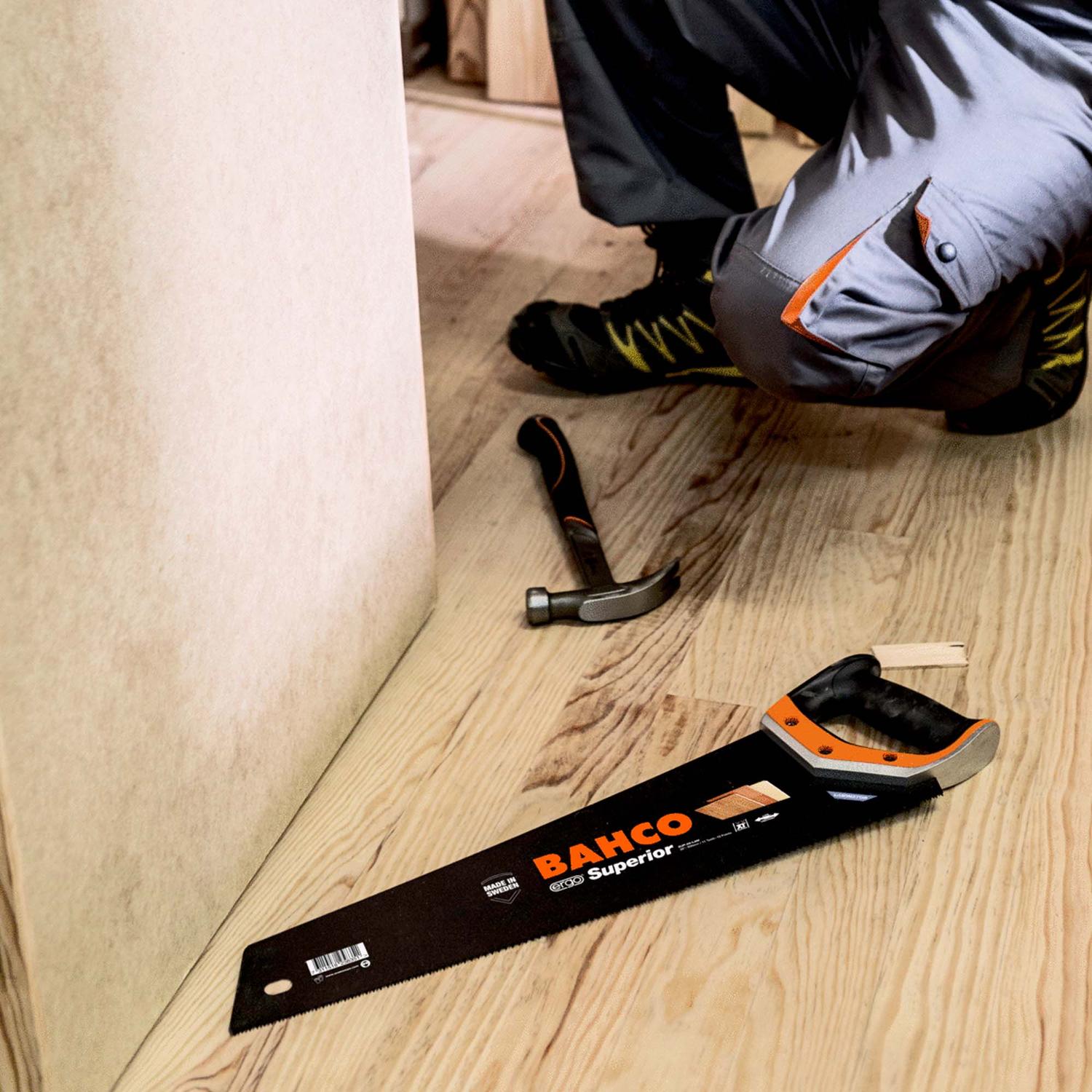 Serrucho ERGO Superior 20'' / 11 TPI Para Laminados - Bahco - Herram.cl