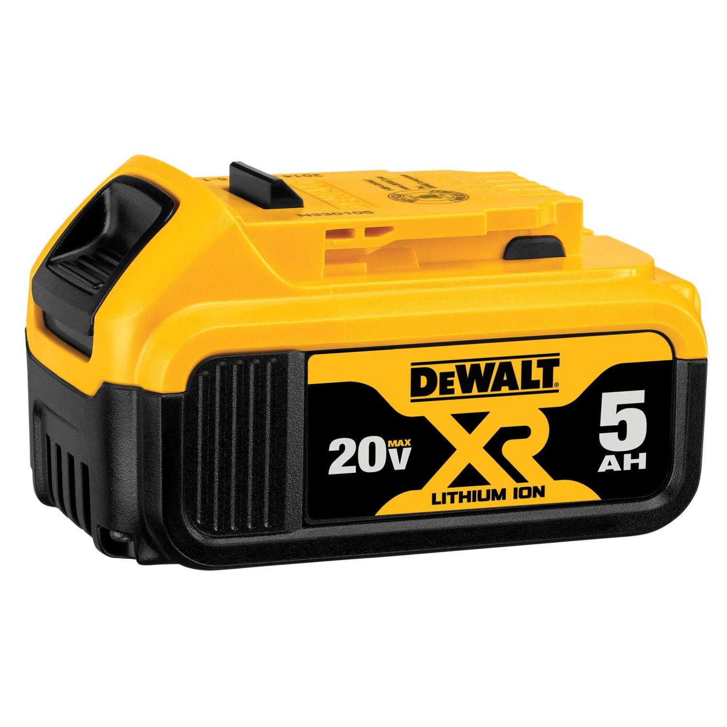 Kit 2 Baterías 20V Max. 5.0 / 2.0 Ah+Cargador+Bolso - DeWALT - Herram.cl
