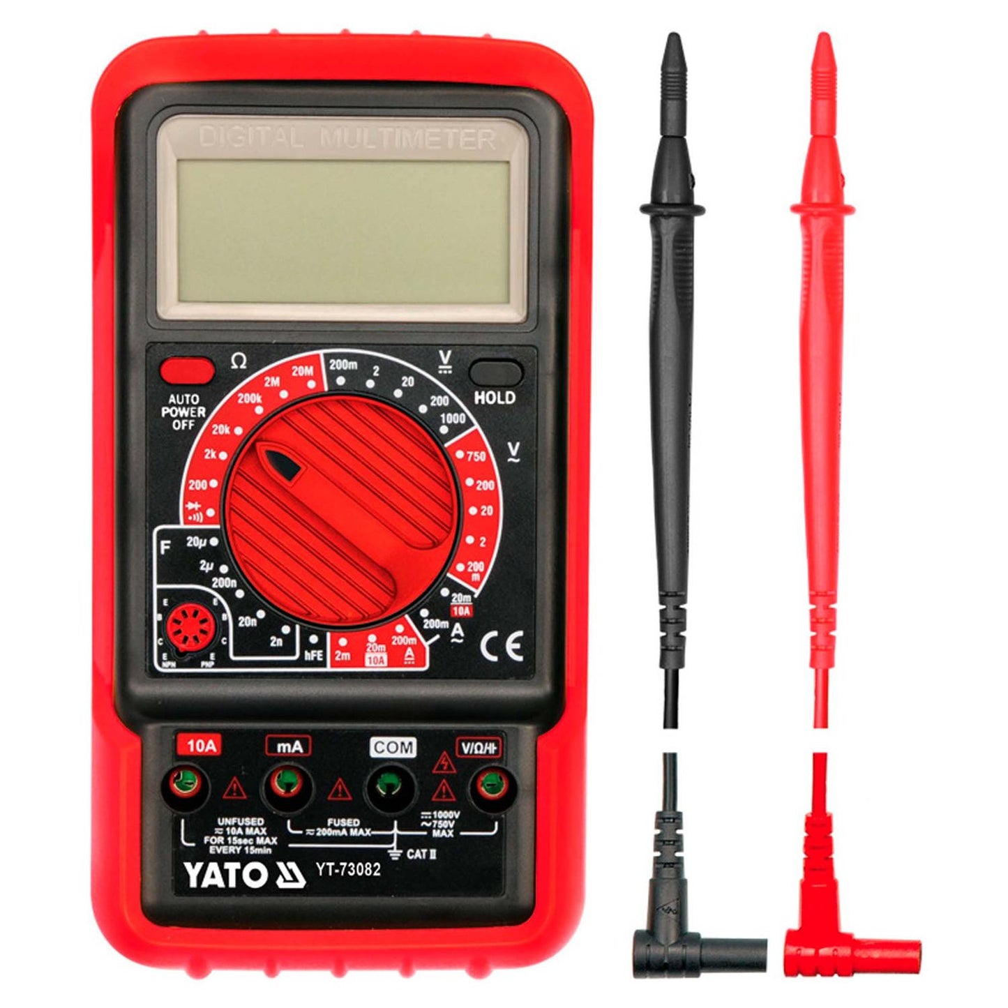 Multitester Digital YT - 73082 - Yato - Herram.cl
