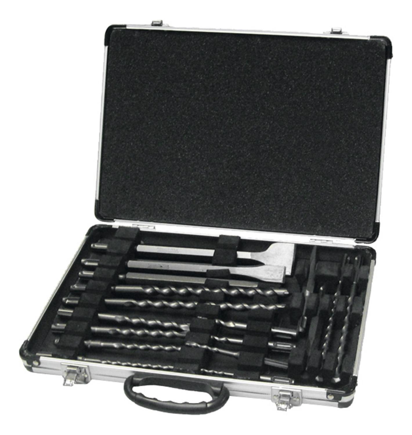 Set 17 Pzs Cinceles, Puntos y Brocas SDS - Plus - Makita - Herram.cl