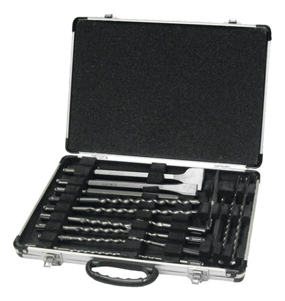 Set 17 Pzs Cinceles, Puntos y Brocas SDS - Plus - Makita - Herram.cl