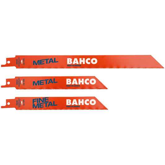 Juego Hojas Sierra Sable Bim Sandflex Metal 5 Pzas - Bahco - Herram.cl