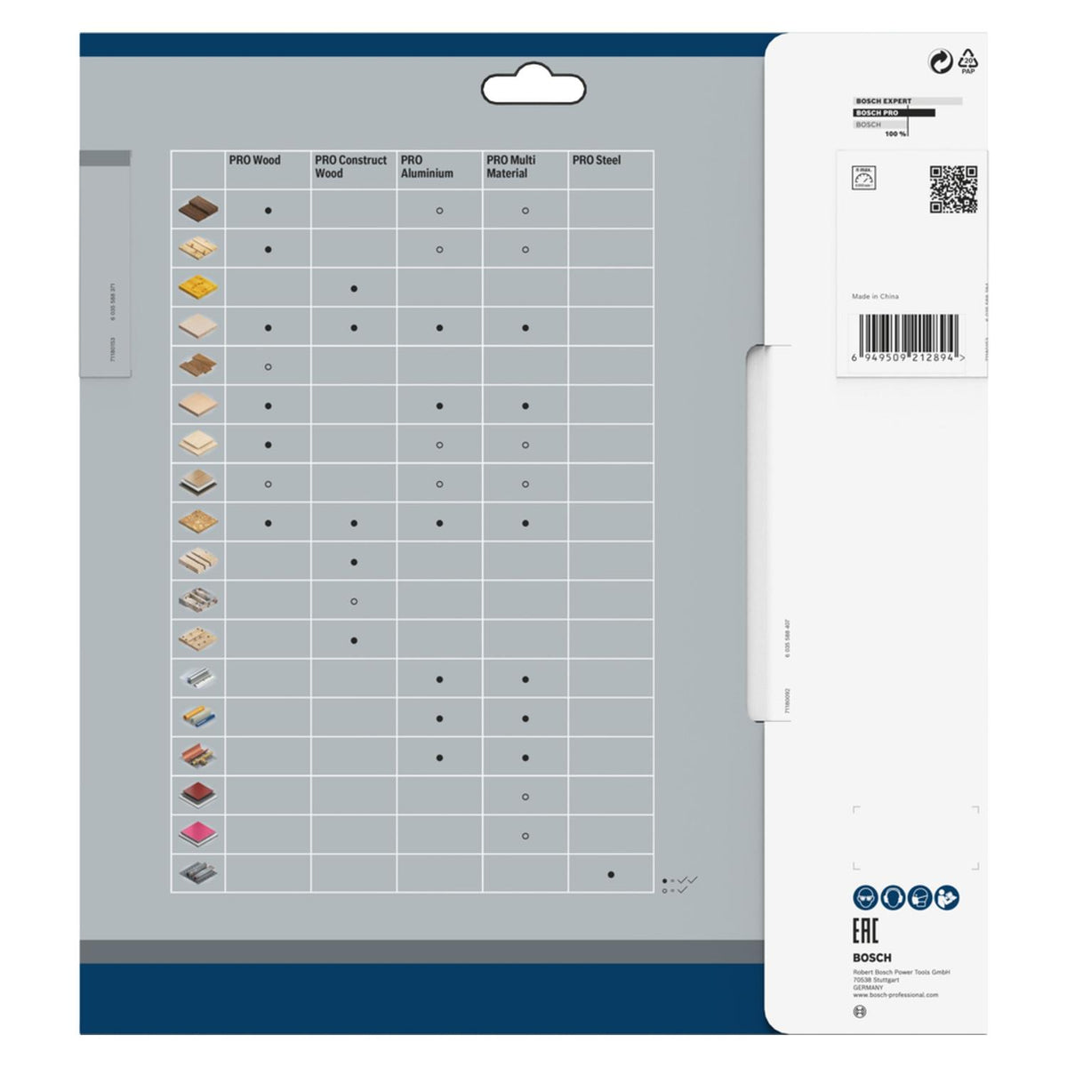 Disco De Sierra Circular PRO Wood 10''x2,5x30mm 24 D - Bosch - Herram.cl