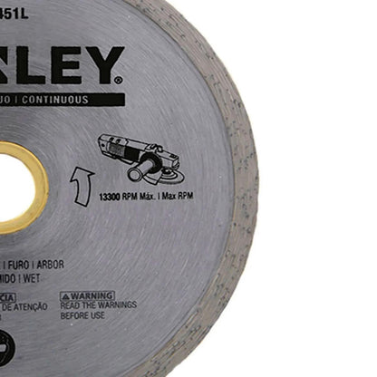 Disco Diamantado Continuo 4-1/2'' Stanley STA47451L - Herram.cl