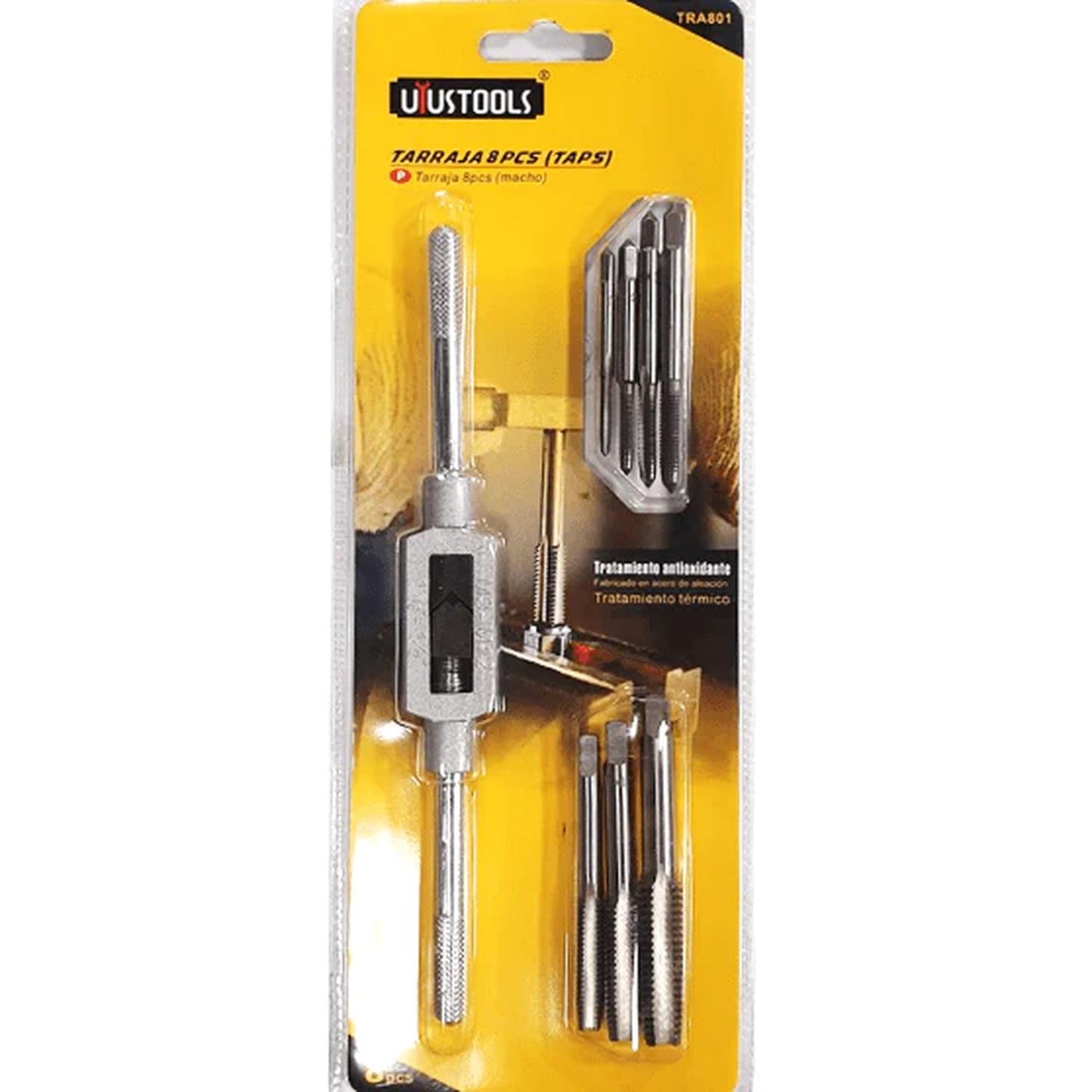 Juego Terrajas Macho 8 Pzas. – Uyustools - Herram.cl