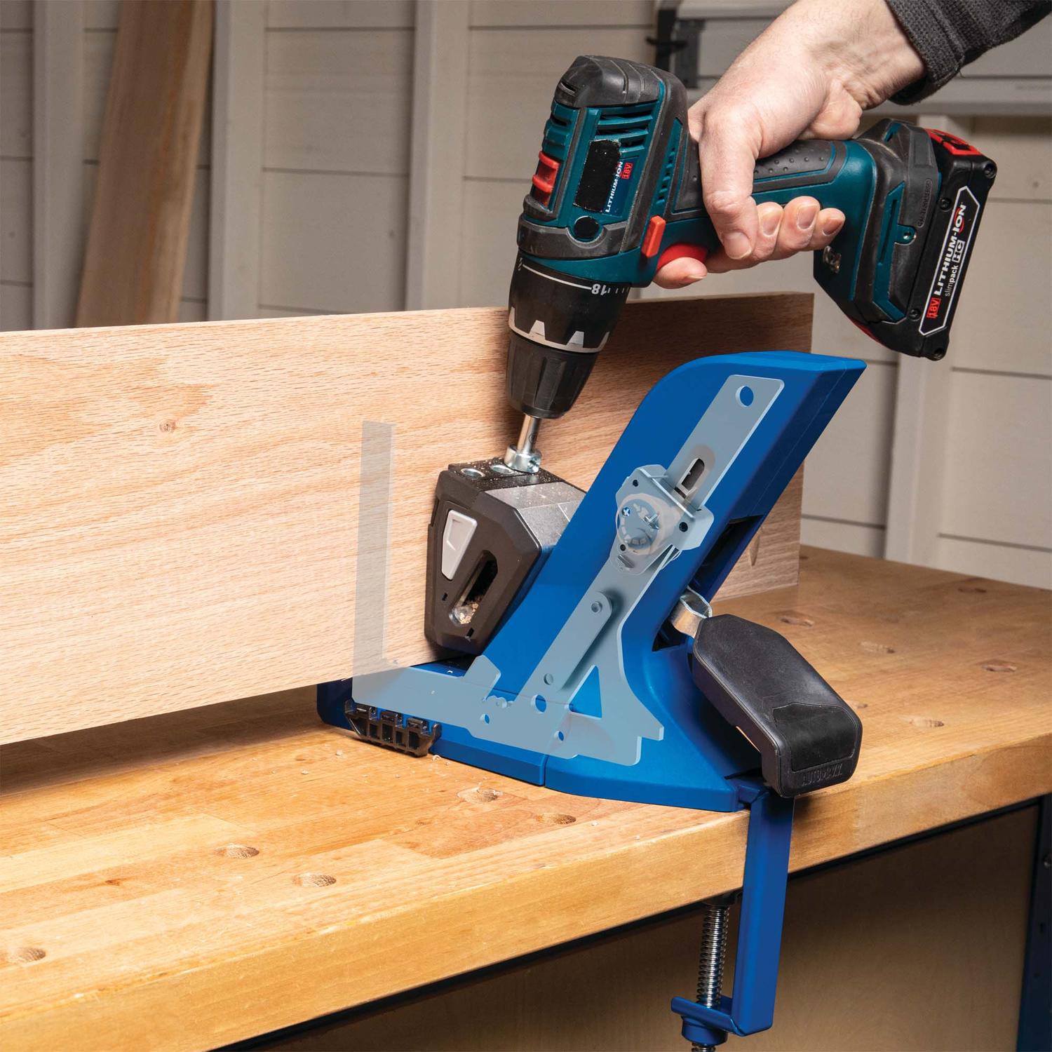 Guía para agujeros de bolsillo (Oculto) - Kreg 720Pro - Herram.cl