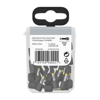 Puntas PRO Impact T20x25mm 25 Pzas - Bosch - Herram.cl
