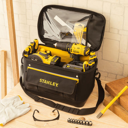 Bolso Herramientas Rígido 16'' 23L Stanley 1-96-193 - Herram.cl